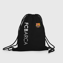 Рюкзак-мешок FC BARCA BLACK STYLE, цвет: 3D-принт