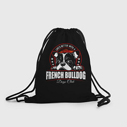 Рюкзак-мешок Французский Бульдог French Bulldog, цвет: 3D-принт