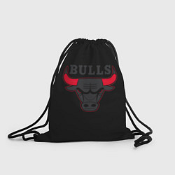 Рюкзак-мешок CHICAGO BULLS ЧИКАГО БУЛЛС ЯРОСТЬ БЫКА, цвет: 3D-принт
