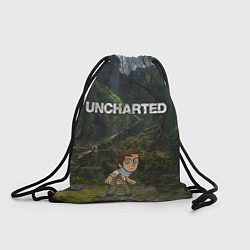 Рюкзак-мешок Uncharted На картах не значится, цвет: 3D-принт