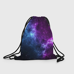 Рюкзак-мешок NEON GALAXY НЕОНОВЫЙ КОСМОС, цвет: 3D-принт