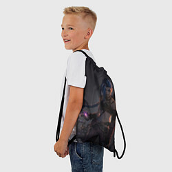 Рюкзак-мешок Дерзкая Джинкс, цвет: 3D-принт — фото 2