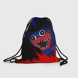 Рюкзак-мешок Huggy Wuggy: Red Rage, цвет: 3D-принт