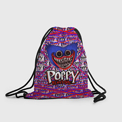 Рюкзак-мешок Huggy Wuggy: Poppy Pattern, цвет: 3D-принт