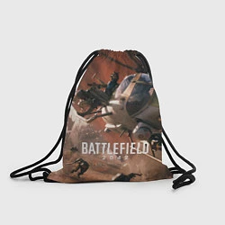 Рюкзак-мешок Battlefield 2042 - Боевой отряд, цвет: 3D-принт