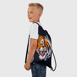 Рюкзак-мешок Саблезубый тигр голова, цвет: 3D-принт — фото 2