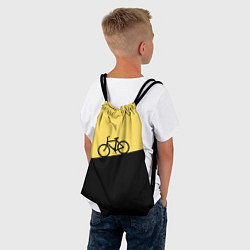 Рюкзак-мешок Бегущий за велосипедом, цвет: 3D-принт — фото 2