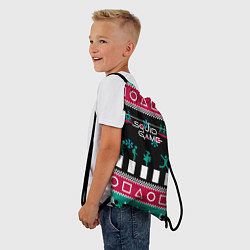 Рюкзак-мешок Свитер Кальмара, цвет: 3D-принт — фото 2