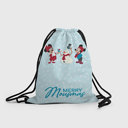 Рюкзак-мешок Merry Mousmas, цвет: 3D-принт