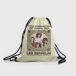 Рюкзак-мешок Led Zeppelin - Texas International Pop Festival 19, цвет: 3D-принт