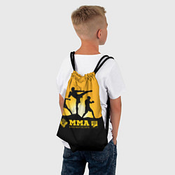 Рюкзак-мешок ММА Mixed Martial Arts, цвет: 3D-принт — фото 2