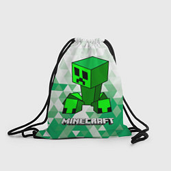 Мешок для обуви Minecraft Creeper ползучий камикадзе