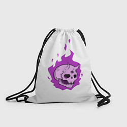 Рюкзак-мешок Череп Scary Demon парный, цвет: 3D-принт