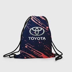 Рюкзак-мешок Toyota градиент, цвет: 3D-принт