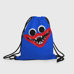 Рюкзак-мешок Huggy Wuggy Smile, Poppy Playtime, цвет: 3D-принт