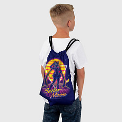 Рюкзак-мешок Сейлор Мун космос, цвет: 3D-принт — фото 2