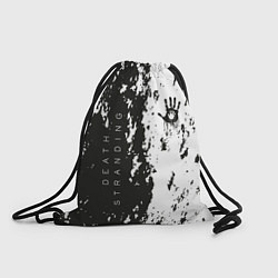 Рюкзак-мешок Death Stranding Black & White, цвет: 3D-принт