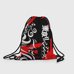 Рюкзак-мешок TOKYO REVENGERS ТОСВА RED VER, цвет: 3D-принт