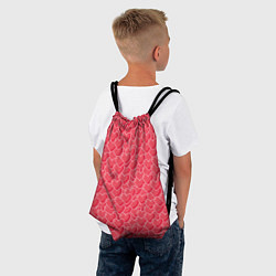 Рюкзак-мешок Моя Любовь сердечки, цвет: 3D-принт — фото 2