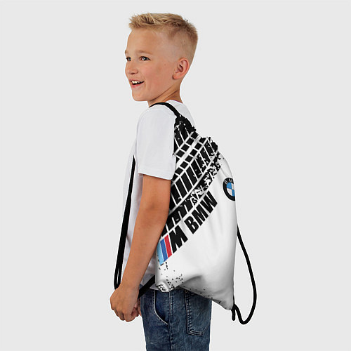 Мешок для обуви BMW следы шин / 3D-принт – фото 3