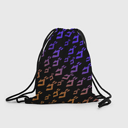 Рюкзак-мешок JOJOS BIZARRE ADVENTURE PATTERN, цвет: 3D-принт