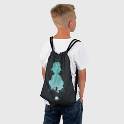 Рюкзак-мешок SUCROSE САХАРОЗА ГЕНШИН ИМПАКТ, цвет: 3D-принт — фото 2