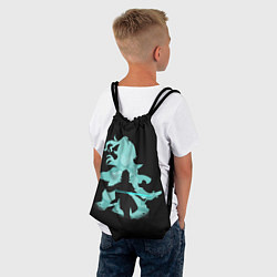 Рюкзак-мешок HERO GENSHIN IMPACT, цвет: 3D-принт — фото 2