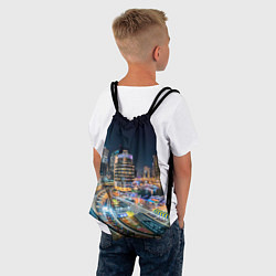 Рюкзак-мешок Дубай Марина, цвет: 3D-принт — фото 2