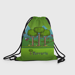 Рюкзак-мешок Лесок в Террарии, цвет: 3D-принт