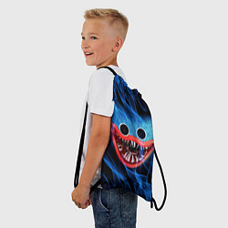 Рюкзак-мешок POPPY PLAYTIME ХАГИ ВАГИ В ОГНЕ, цвет: 3D-принт — фото 2