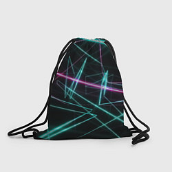 Рюкзак-мешок Лазерная композиция, цвет: 3D-принт