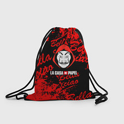 Рюкзак-мешок La Casa de Papel белла чао, цвет: 3D-принт