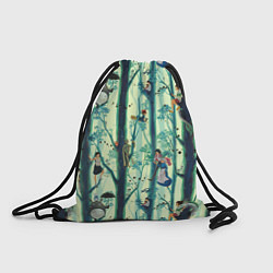 Рюкзак-мешок Ghibli All, цвет: 3D-принт