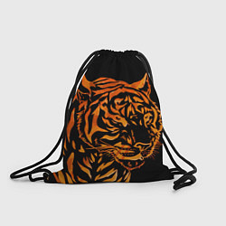 Рюкзак-мешок Огненный Еигр Fire Еiger Пламя, цвет: 3D-принт
