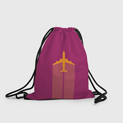 Рюкзак-мешок В Пурпурном Небе, цвет: 3D-принт
