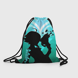 Рюкзак-мешок СЯО ГЕНШИН XIAO, цвет: 3D-принт