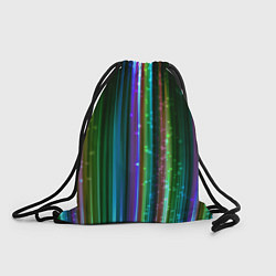 Рюкзак-мешок Свет неоновой радуги, цвет: 3D-принт