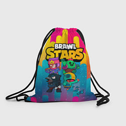 Рюкзак-мешок BRAWL STARS ВМЕСТЕ, цвет: 3D-принт