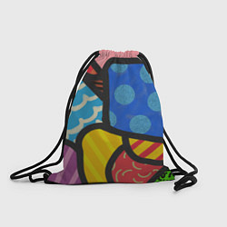 Рюкзак-мешок В стиле ромеро бритто, цвет: 3D-принт