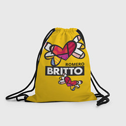 Рюкзак-мешок Romero Britto Ромеро Бритто, цвет: 3D-принт