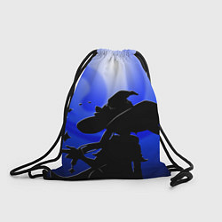 Рюкзак-мешок МОНА АСТРОЛОГ MONA ГЕНШИН ИМПАКТ, цвет: 3D-принт