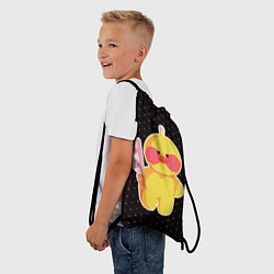 Рюкзак-мешок LALAFANFAN - МИЛАЯ Графика, цвет: 3D-принт — фото 2