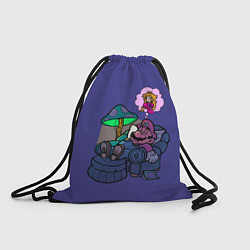 Рюкзак-мешок Мечтающий Марио, цвет: 3D-принт