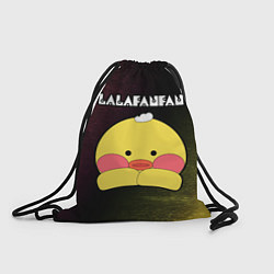 Рюкзак-мешок LALAFANFAN - МОРДОЧКА - Глитч, цвет: 3D-принт