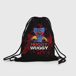 Рюкзак-мешок 3D Хаги ваги Huggy Wuggy Poppy Playtime, цвет: 3D-принт