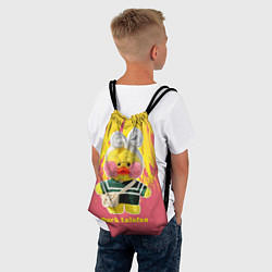 Рюкзак-мешок Duck Lalafanfan, цвет: 3D-принт — фото 2