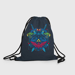 Рюкзак-мешок Оружие Линка, цвет: 3D-принт