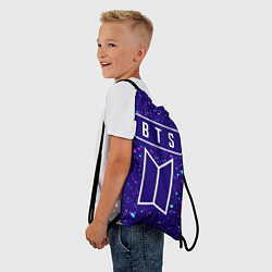 Рюкзак-мешок БТС Краски, цвет: 3D-принт — фото 2