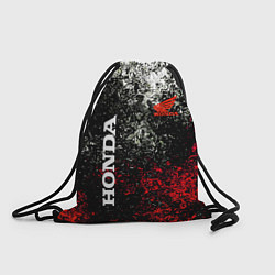 Рюкзак-мешок Honda брызги красок, цвет: 3D-принт