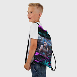 Рюкзак-мешок JINX Граффити, цвет: 3D-принт — фото 2